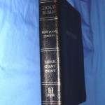 1 Volume, 18 Point Print Bible